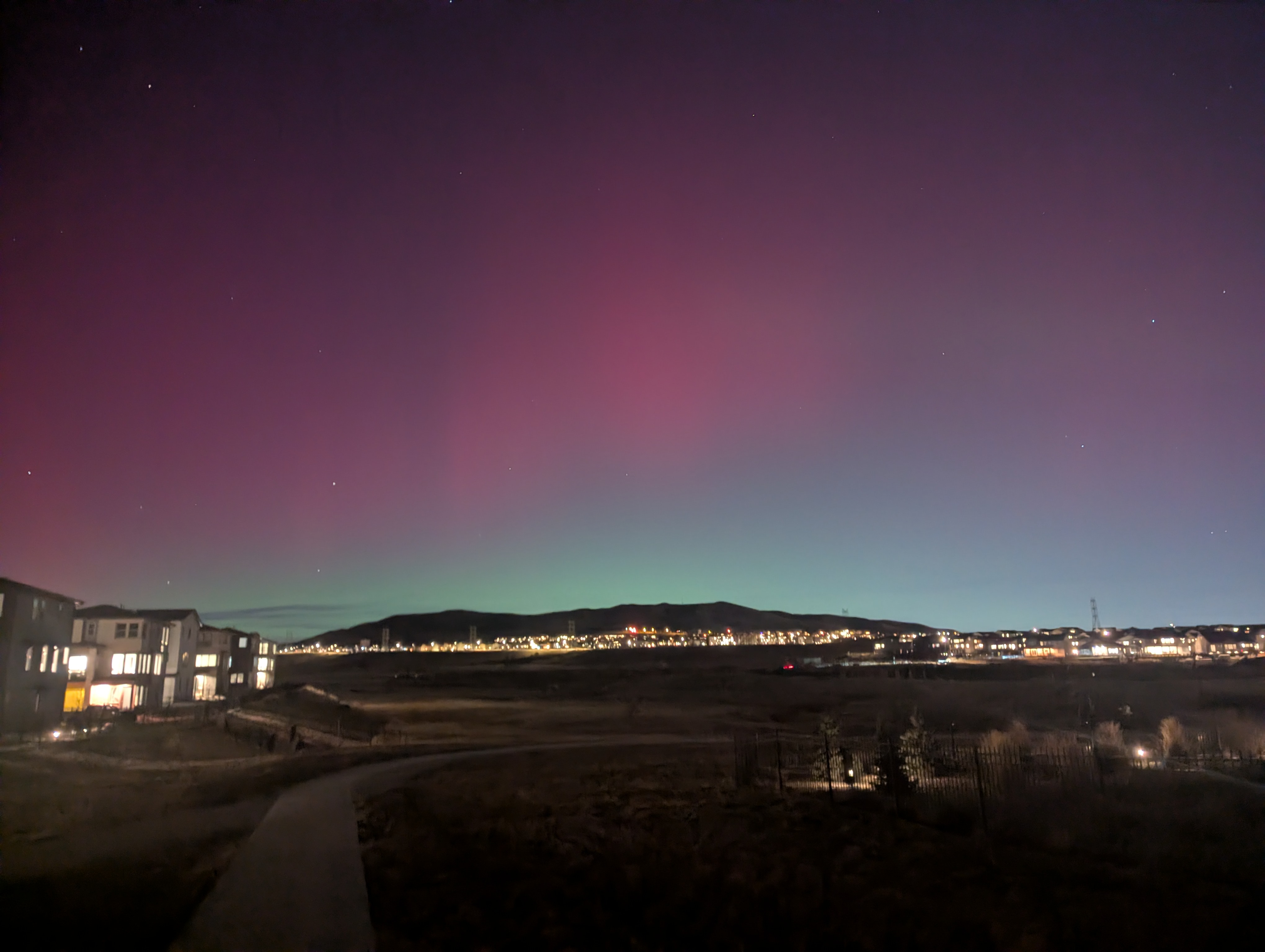 Northern Lights, Morrison, Colorado